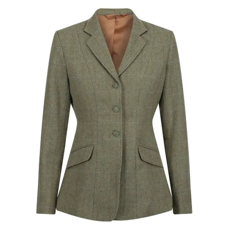 Equetech Ladies Thornborough Classic Tweed Riding Jacket-3